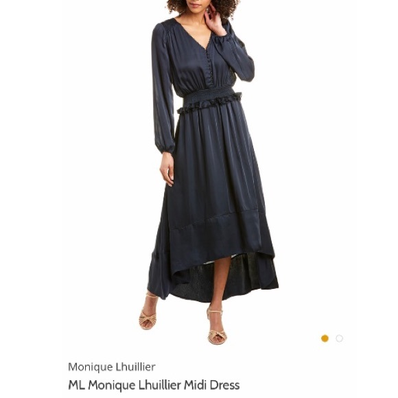 Monique Lhuillier Dresses & Skirts - 🆕Monique Lhuillier Belted Floral Sateen Dress